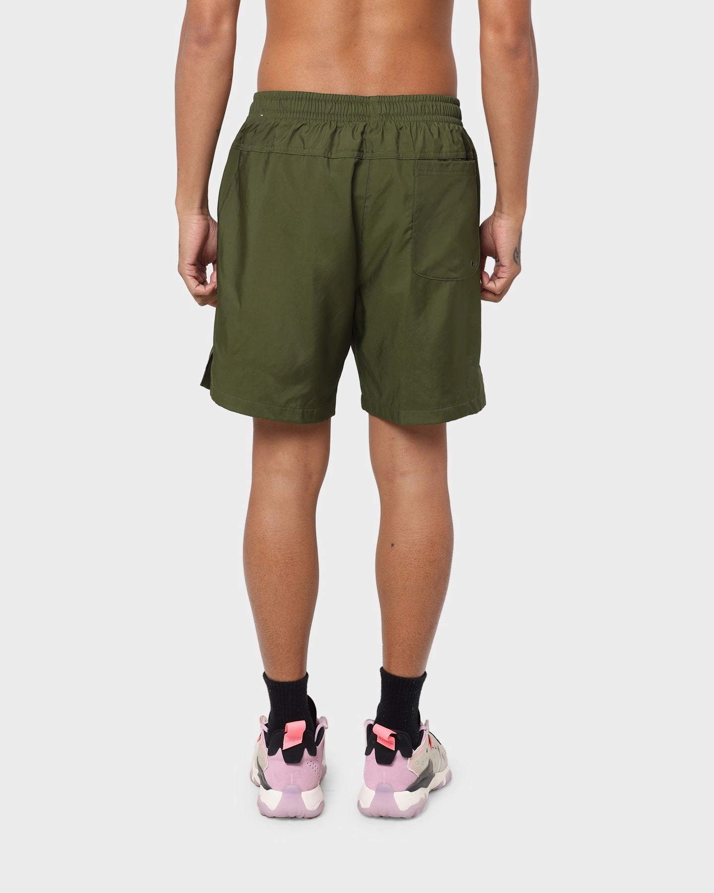 Nike Nike Sportswear Woven Lined Shorts Rough Green/White personalized option