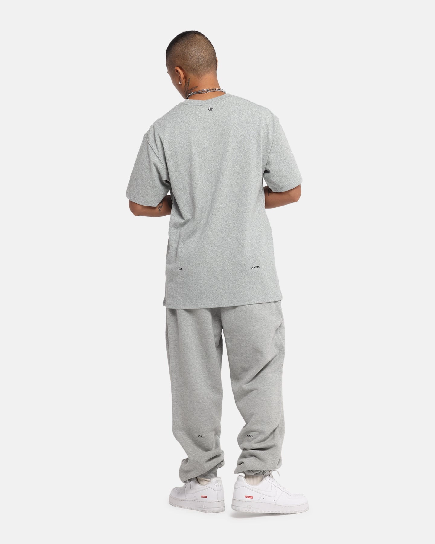 Nike Nocta CS T-Shirt Dark Grey Heather Classic Trend Look