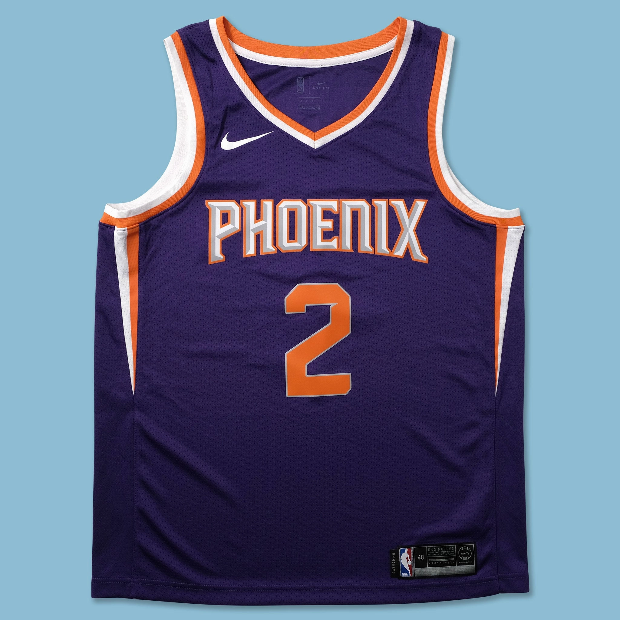 Flexible Training Gear Fade Resistant Finish Nike Phoenix Suns Jersey Large