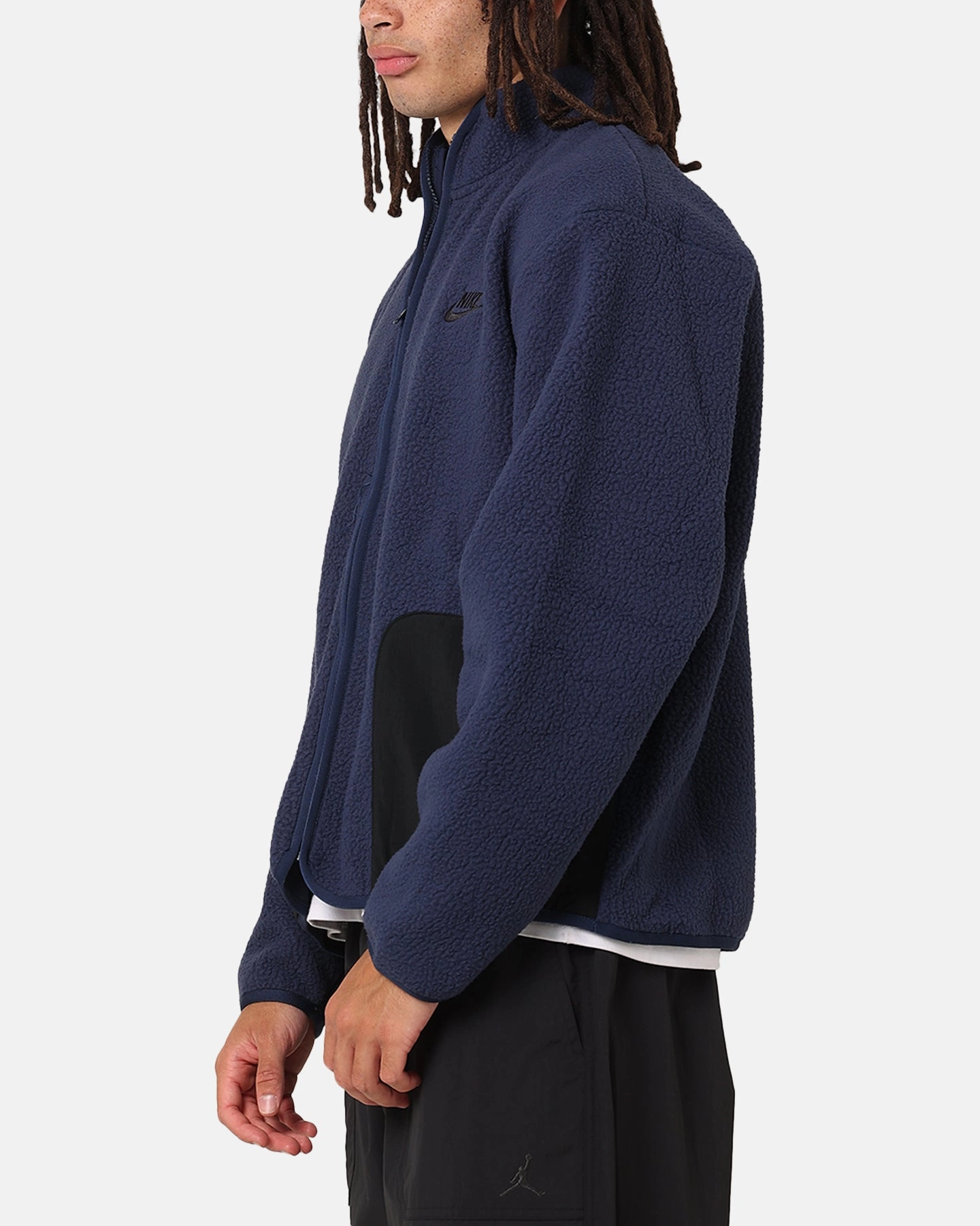 State Nike Sherpa Winter Jacket Midnight Navy/Black