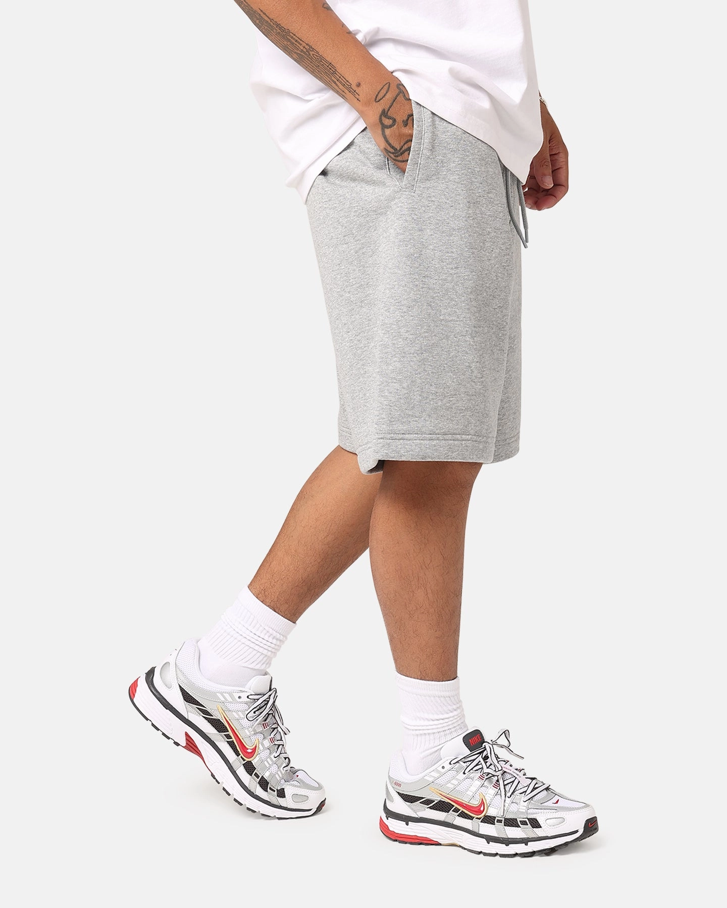 Nike Sportswear Club Essential French Terry Shorts Dark Grey Heather Sporty Comfort