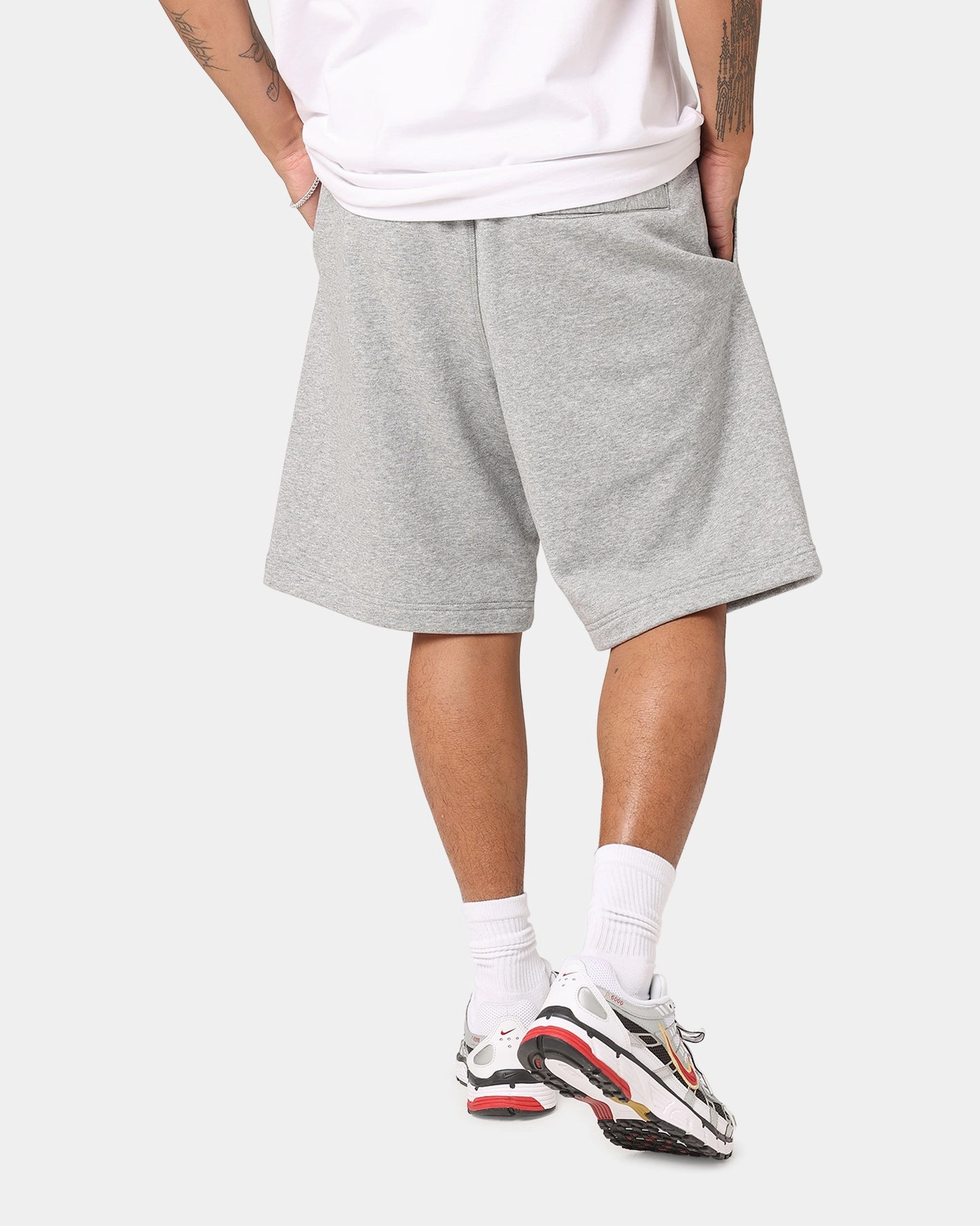 Active Lifestyle Nike Sportswear Club Essential French Terry Shorts Dark Grey Heather