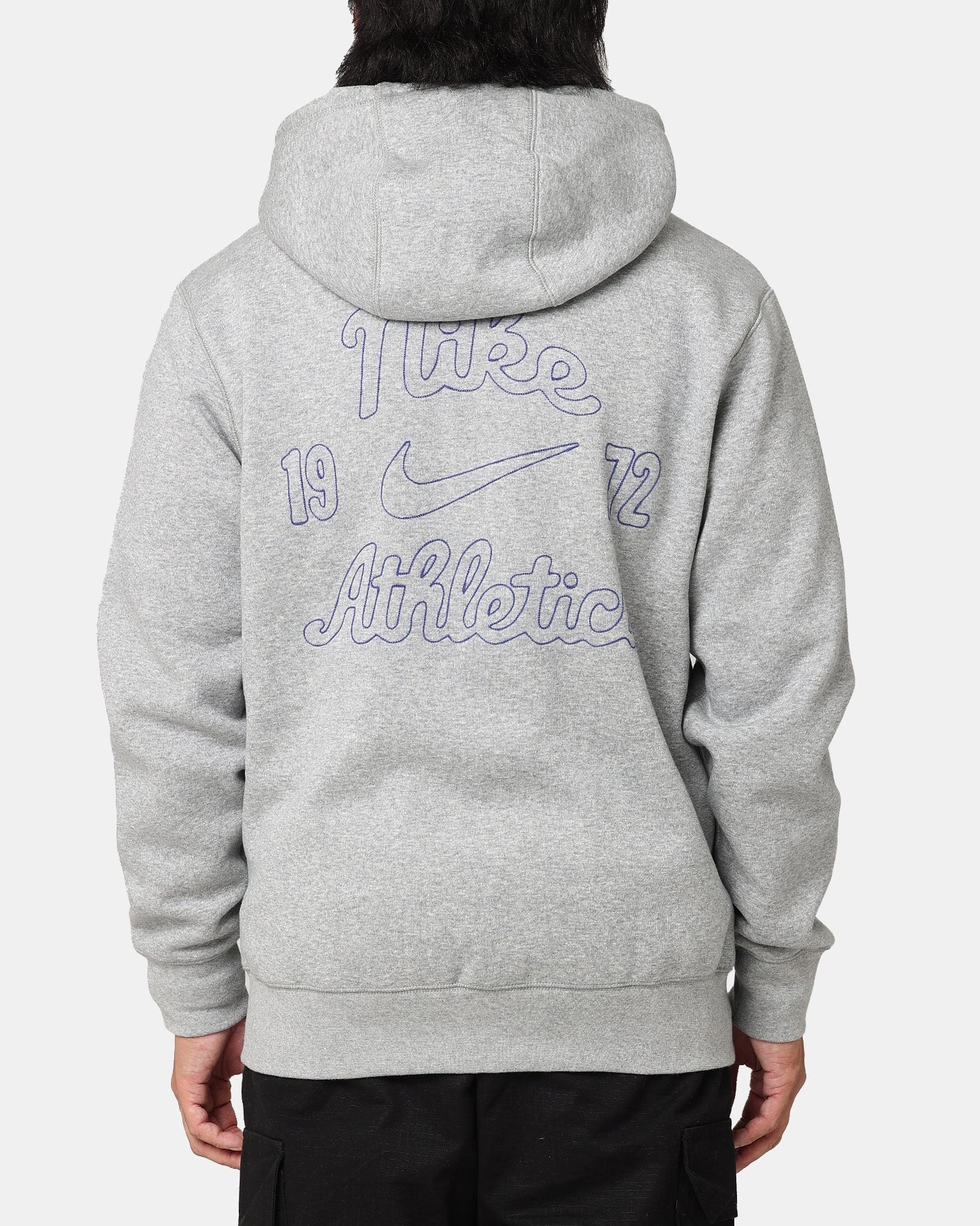 Rural style Nike Sportswear Club Essential Full Zip Hoodie Dark Grey Heather