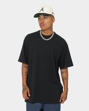 Nike Sportswear Premium Essentials T-Shirt Black/Black EasyCareFabric Comfy and Soft