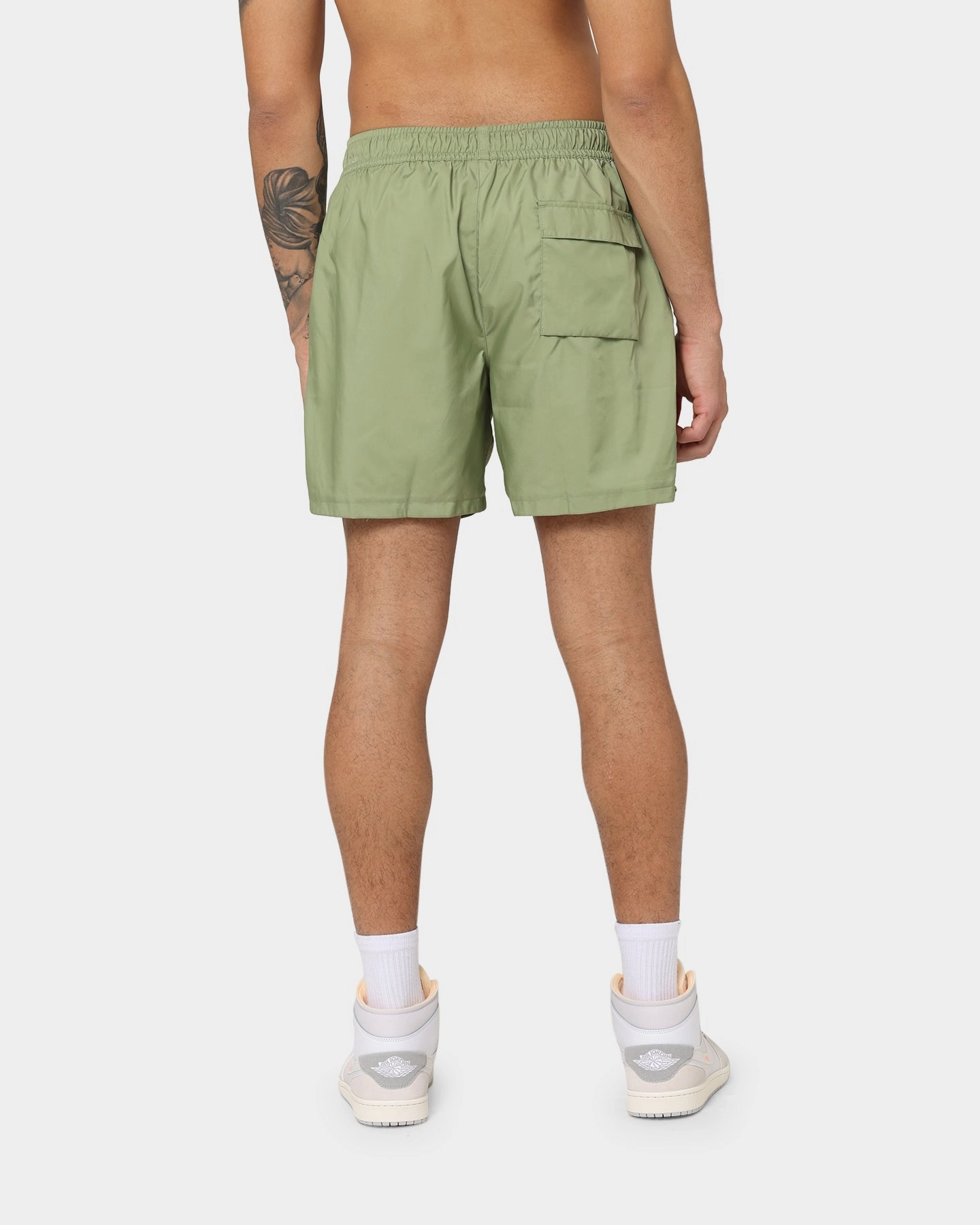 Nike Sportswear Sport Essentials Woven Lined Flow Shorts Alligator/White new semester Flexible Cut