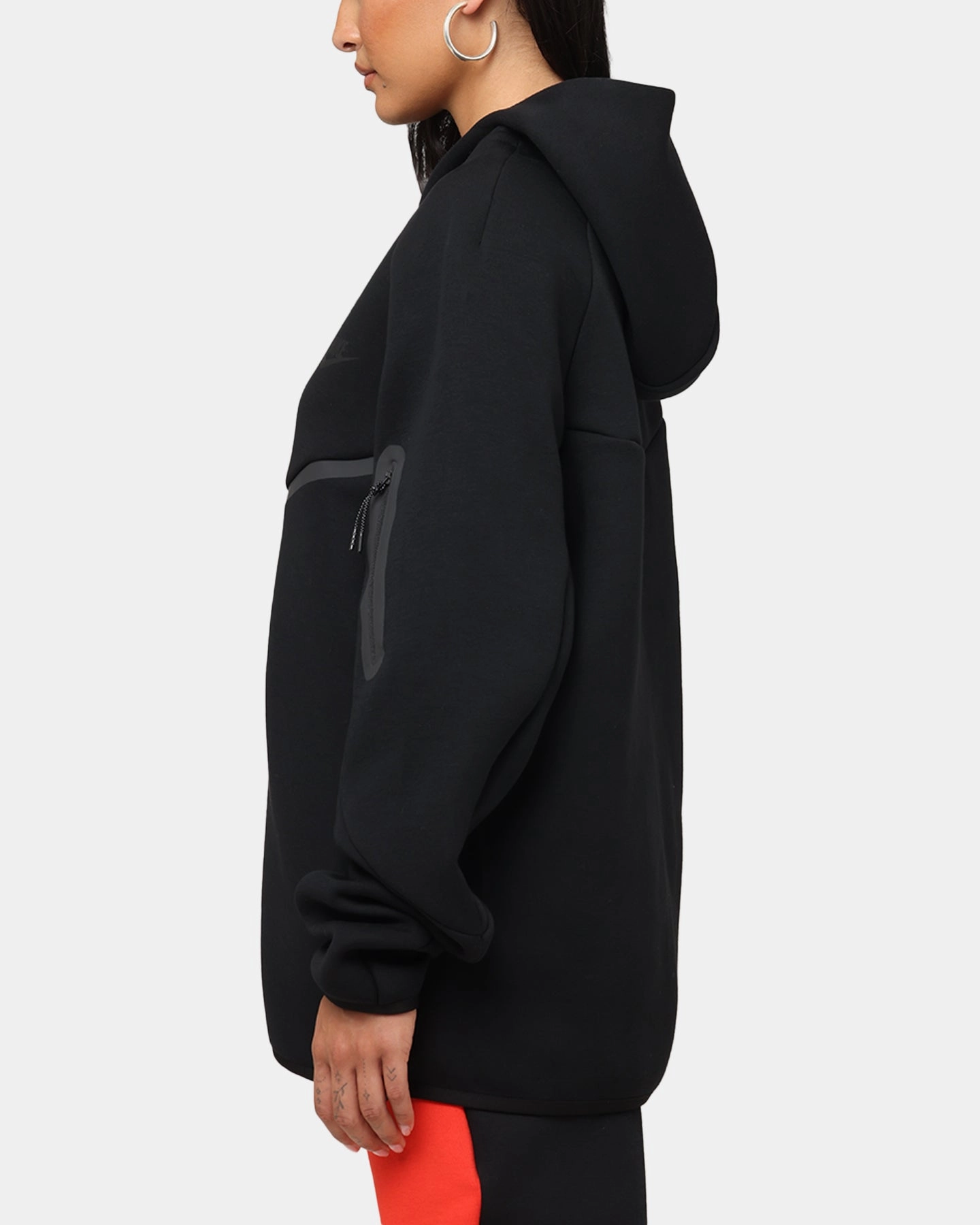 Nike Sportswear Tech Fleece Windrunner Jacket Black/Black Lightweight Construction