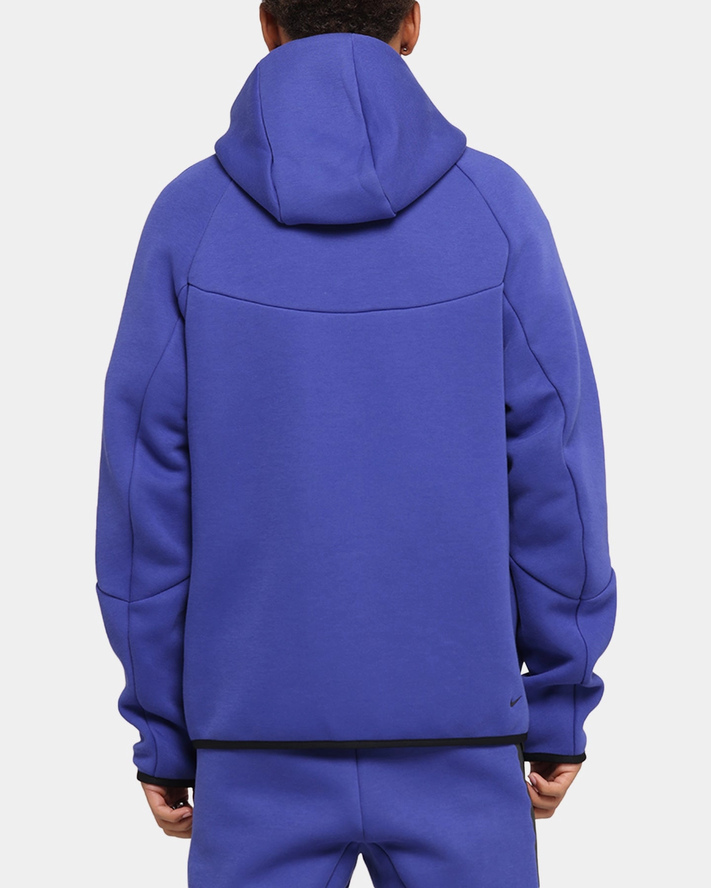 City Style Street Motion Nike Sportswear Tech Fleece Windrunner Jacket Deep Night/Black