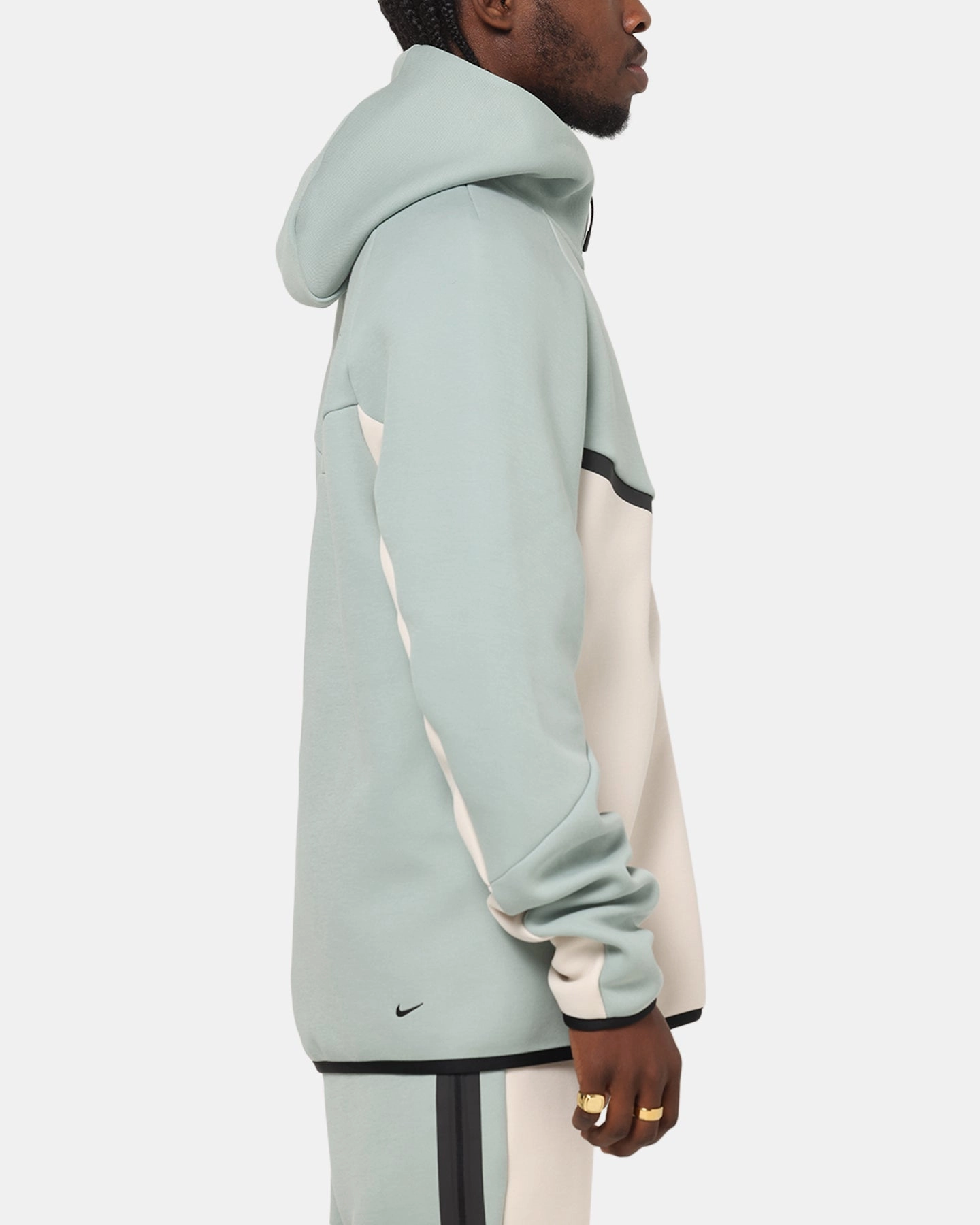 Adaptive clothing Nike Sportswear Tech Fleece Windrunner Jacket Dusty Sage