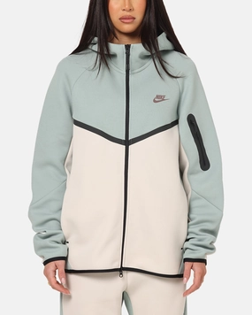ethnic style Satin Finish Nike Sportswear Tech Fleece Windrunner Jacket Dusty Sage