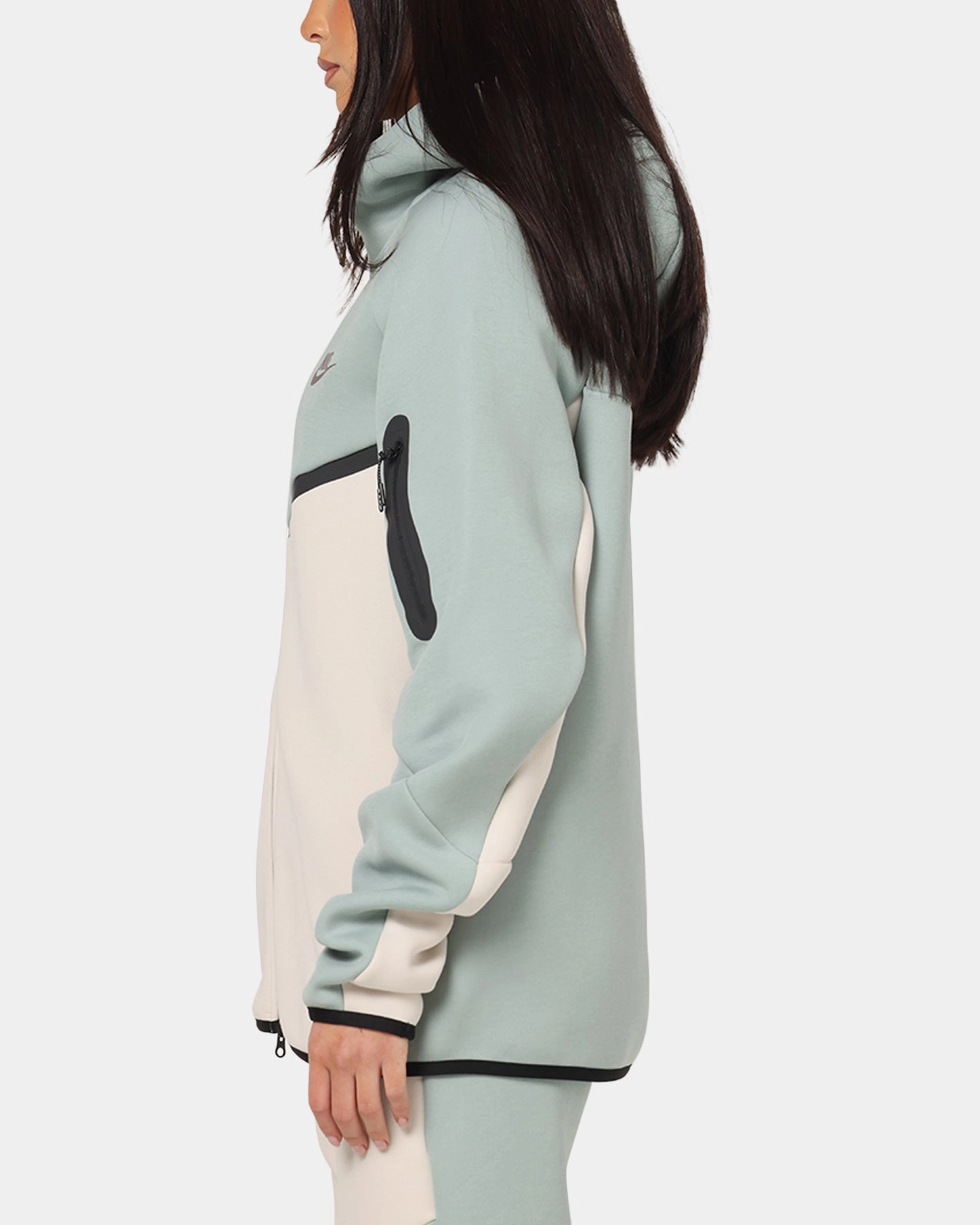 Nike Sportswear Tech Fleece Windrunner Jacket Dusty Sage Tapir like