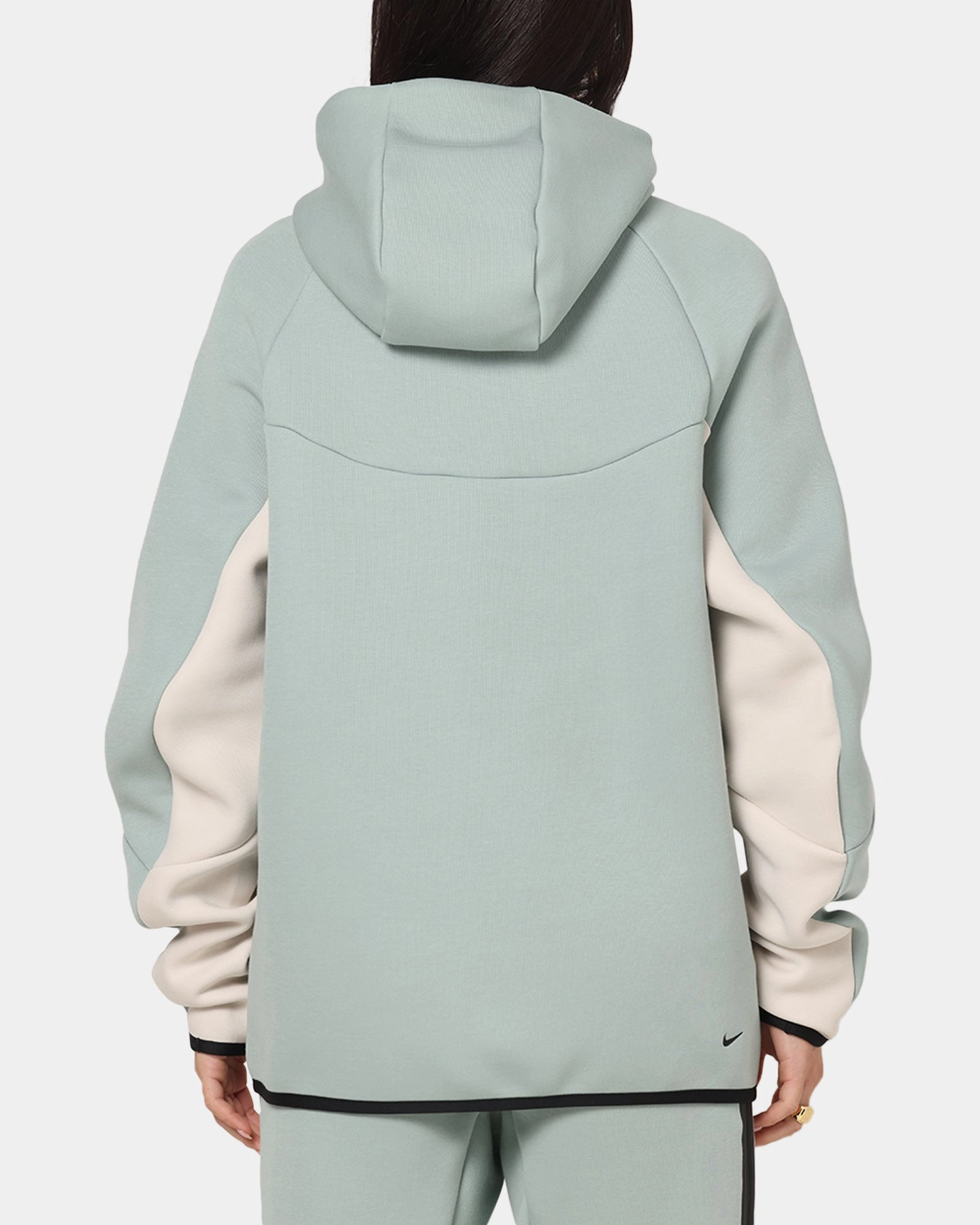 Flatlock Seams Nike Sportswear Tech Fleece Windrunner Jacket Dusty Sage