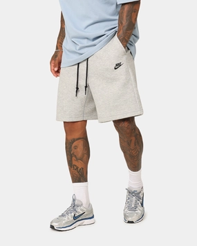 Sustainable Manufacturing Everyday Comfort Nike Tech Fleece Shorts Dark Grey Heather