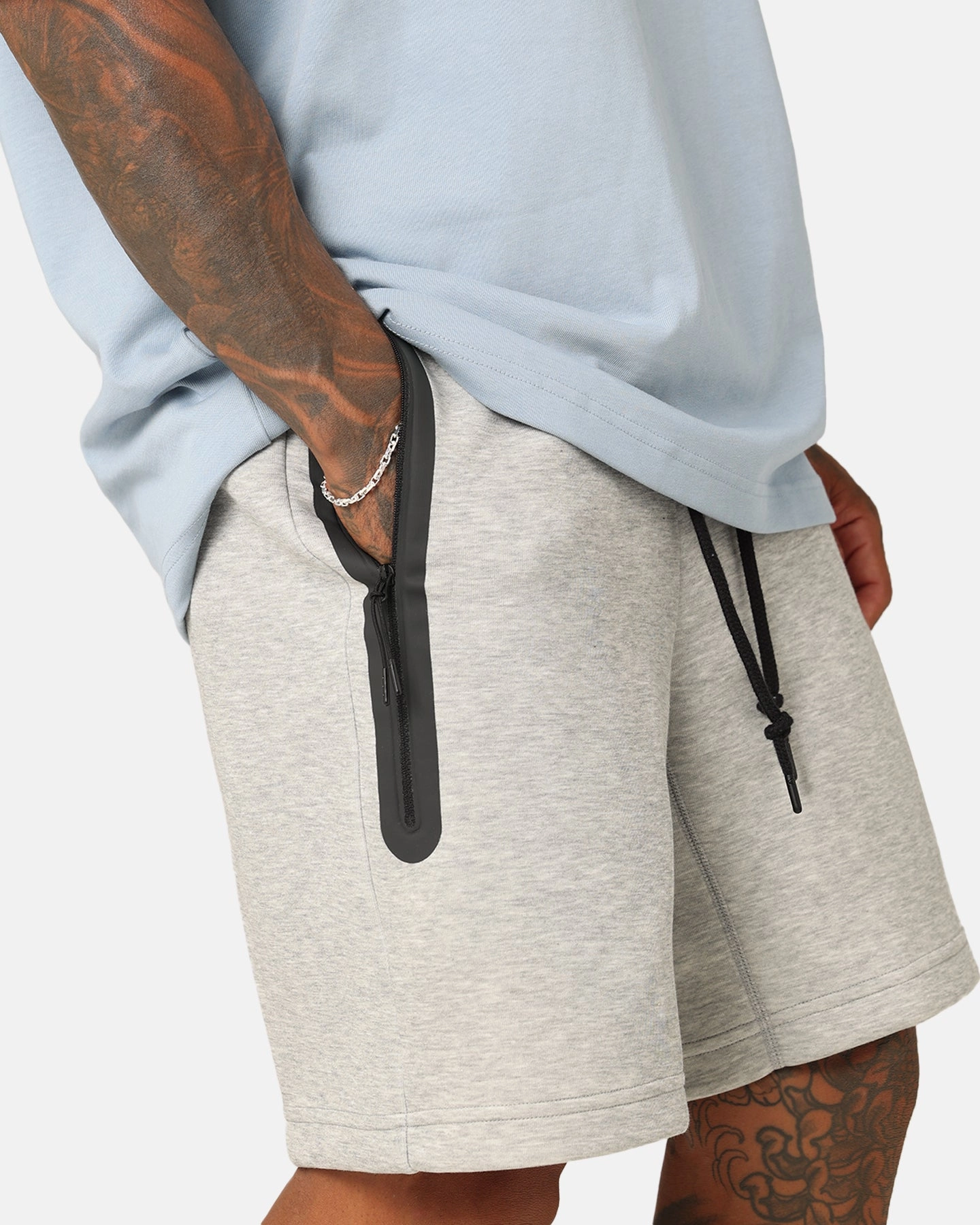 finance industry Nike Tech Fleece Shorts Dark Grey Heather