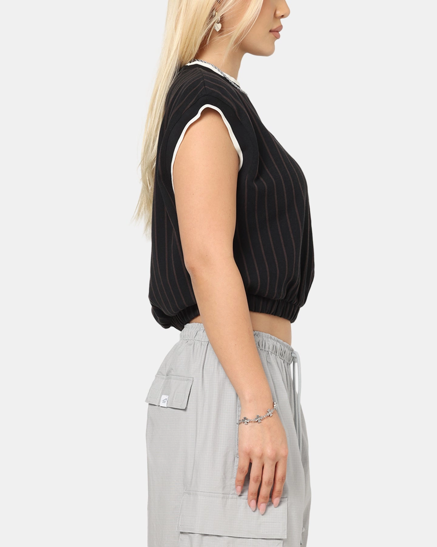 Active Lifestyle Nike Women's Sportswear Loose Knit Tank Brown/Black