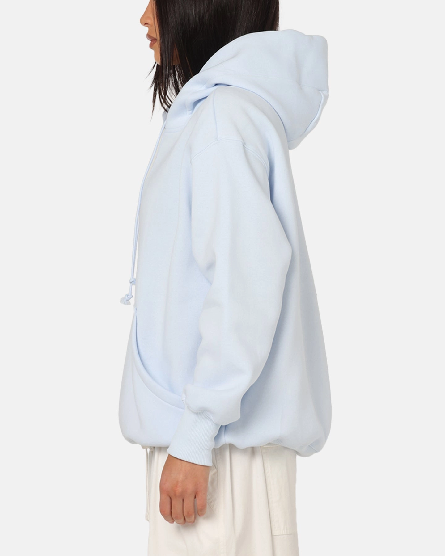 Nike Women's Sportswear Phoenix Fleece Oversized Pullover Hoodie Blue Layering Piece Errand Day