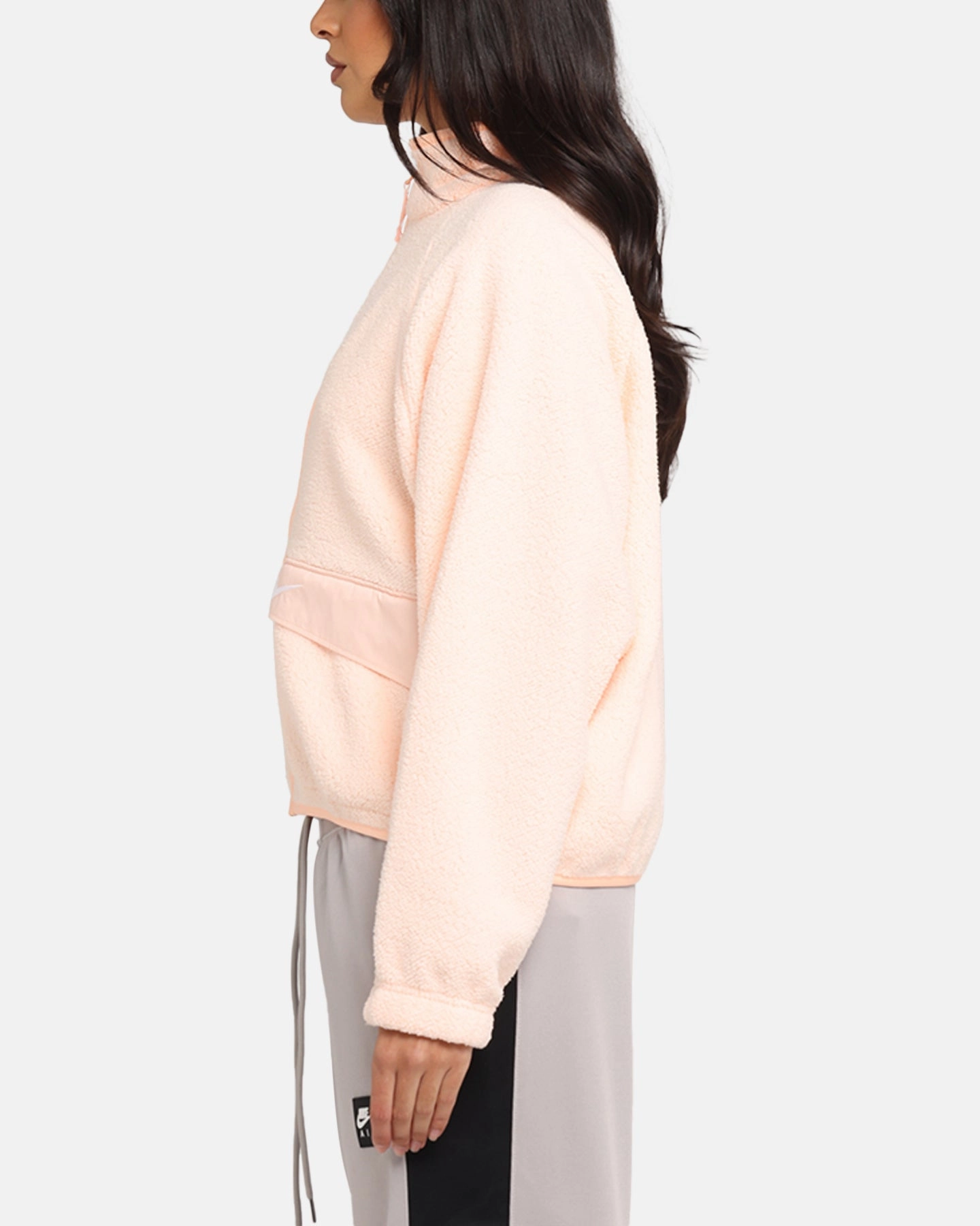 Nike Women's Sportswear Sherpa Jacket Crimson Protect