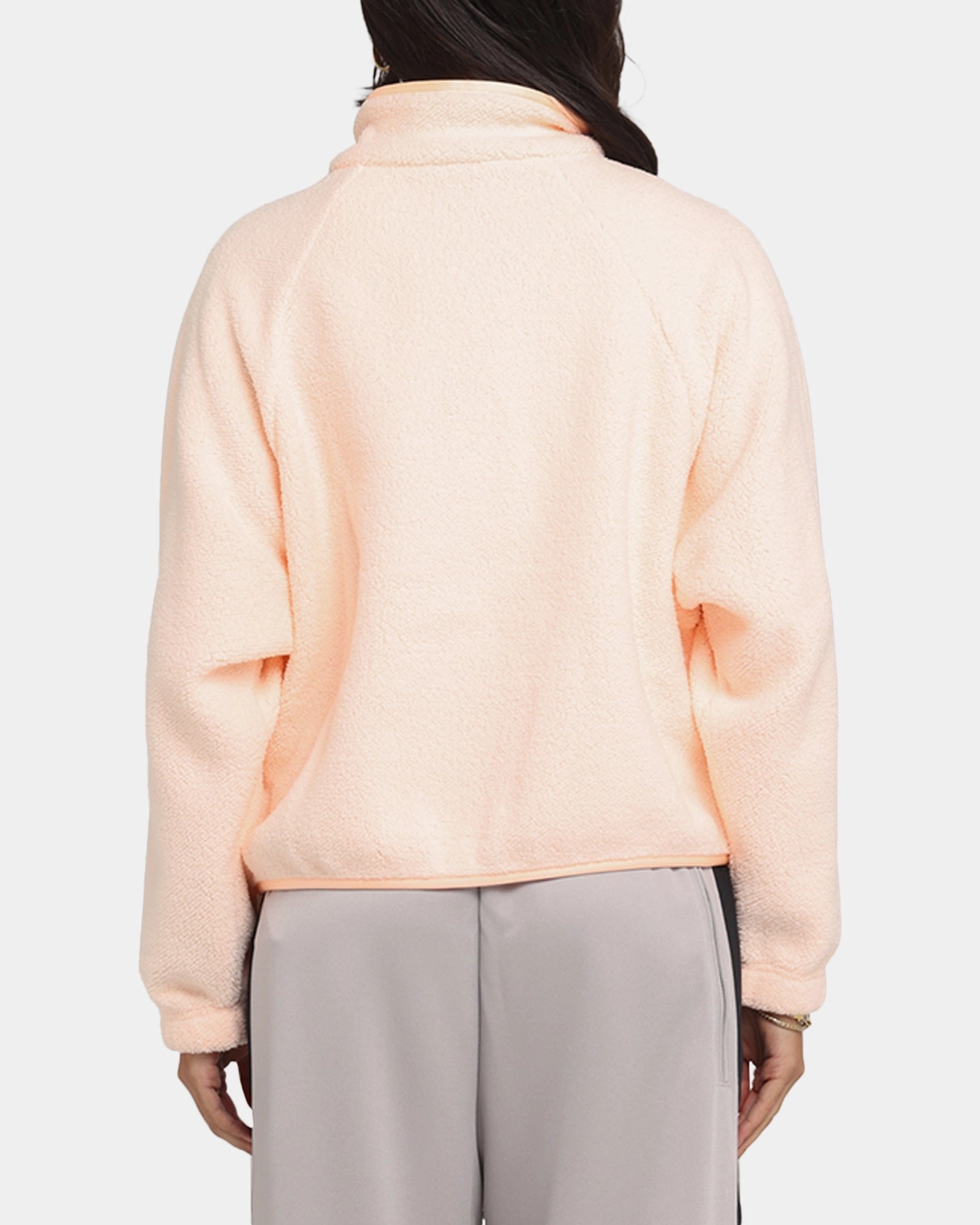 Insulated Core Long-sleeved Nike Women's Sportswear Sherpa Jacket Crimson