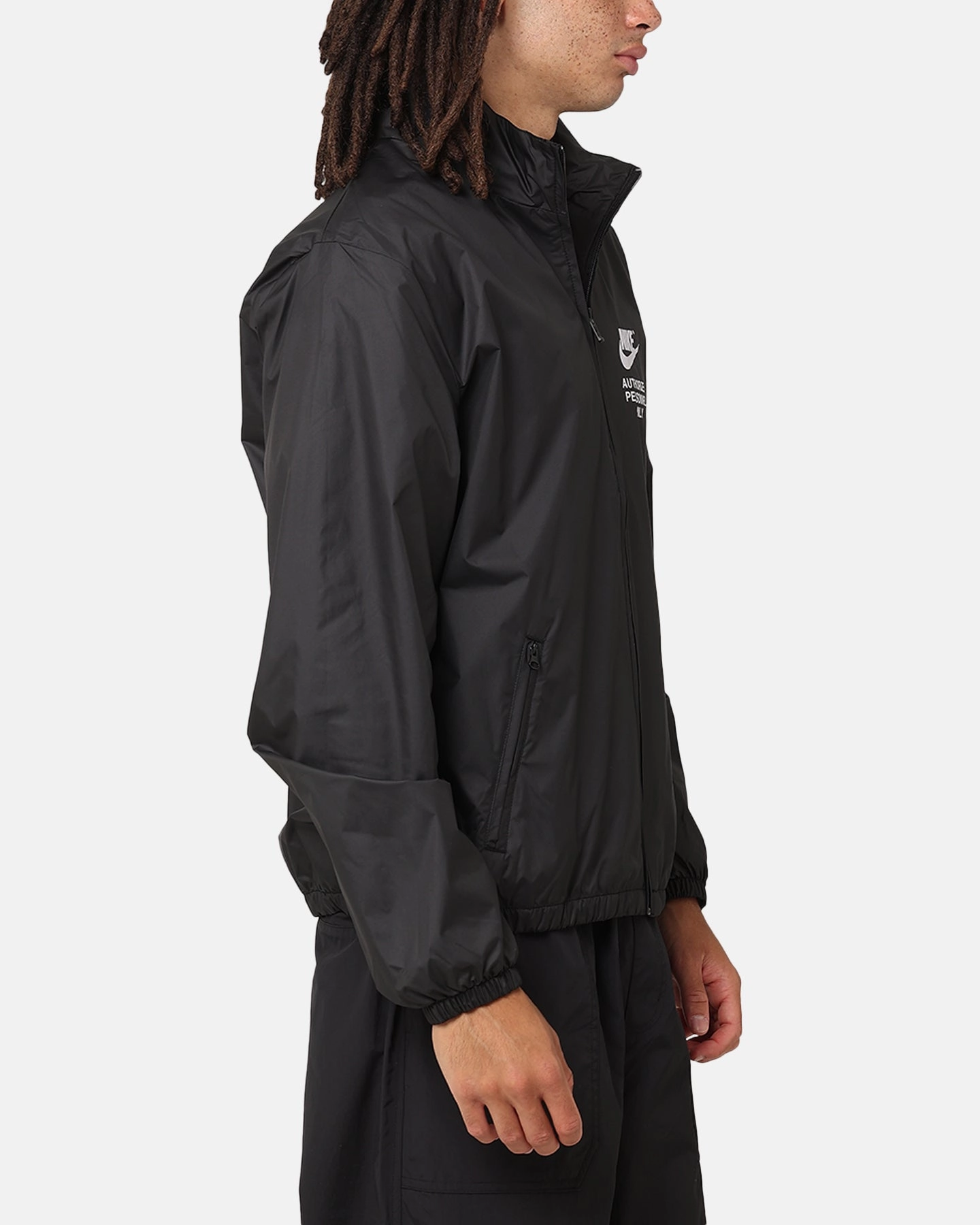 Attention Nike Woven Full Zip Jacket Black/Black