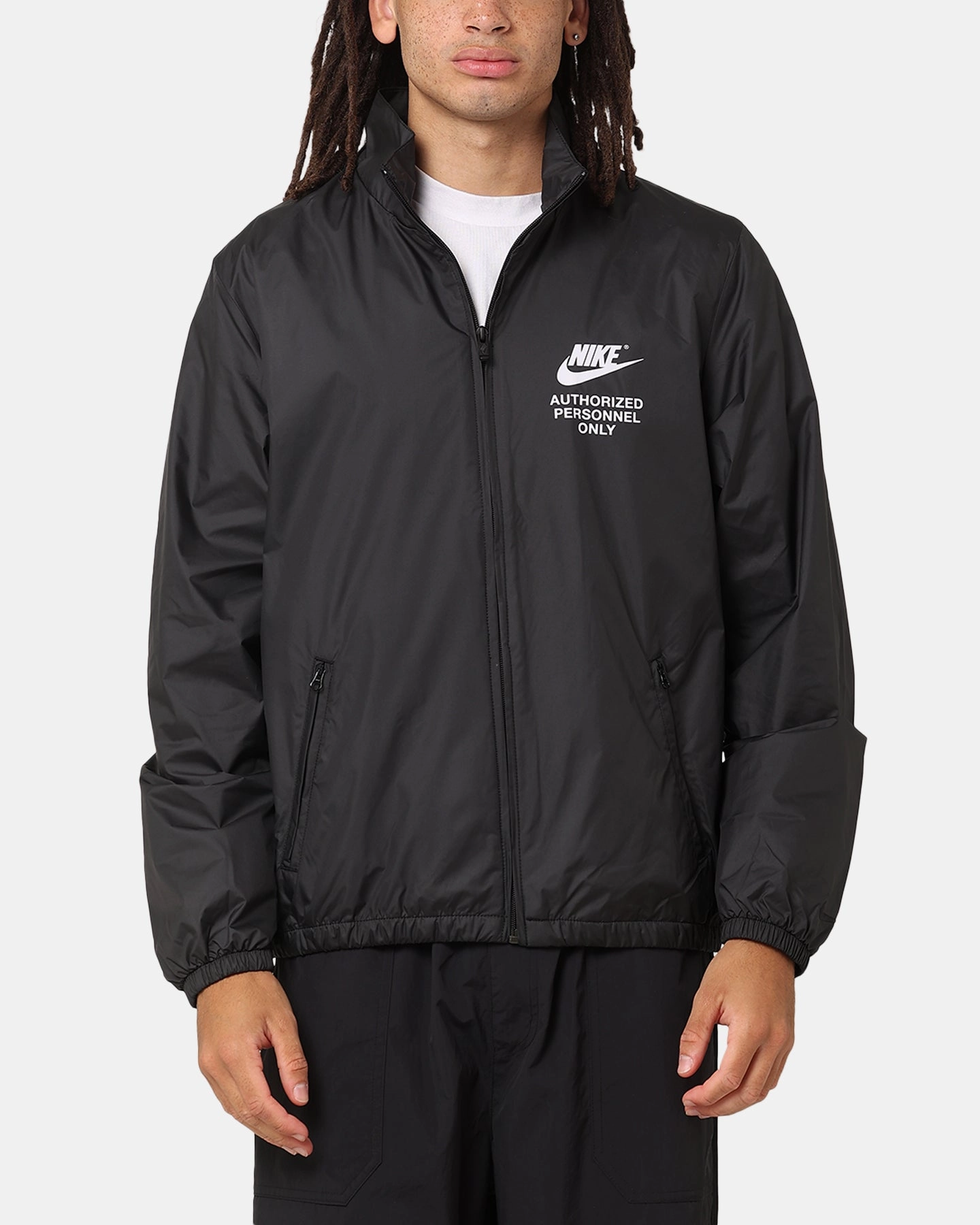 suitable for individual sports Nike Woven Full Zip Jacket Black/Black