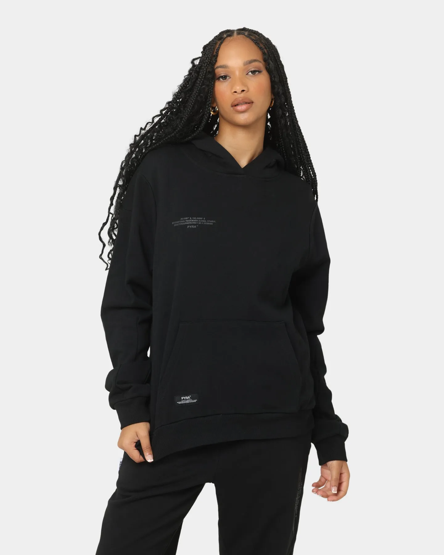 PYRA Women's TM Standard Hoodie Black gift - giving option