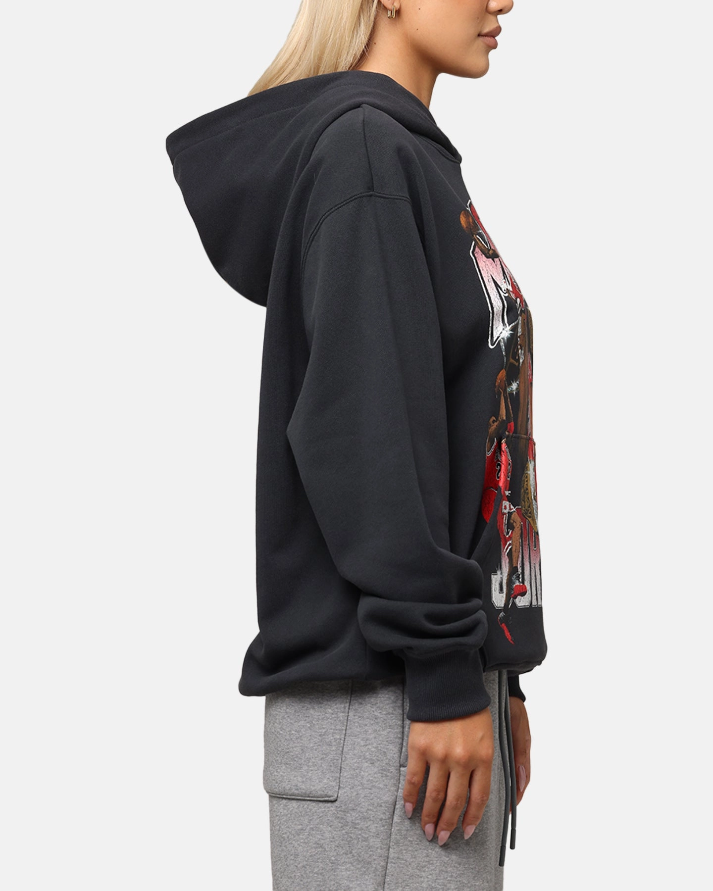 Jordan Jumpman Flight Graphic Fleece Pullover Hoodie Off Noir sweatshirt material