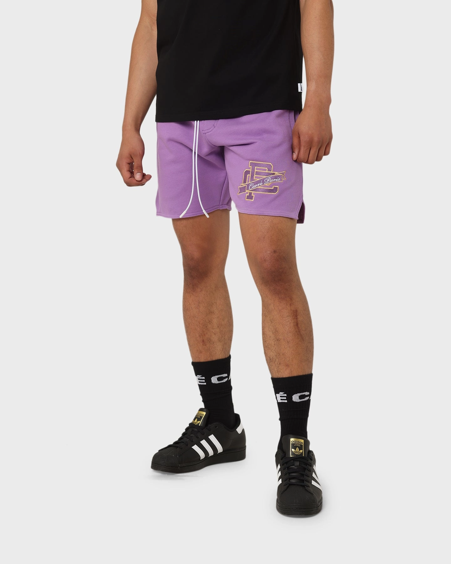 Carre Team Paris Sweat Shorts Purple present for him