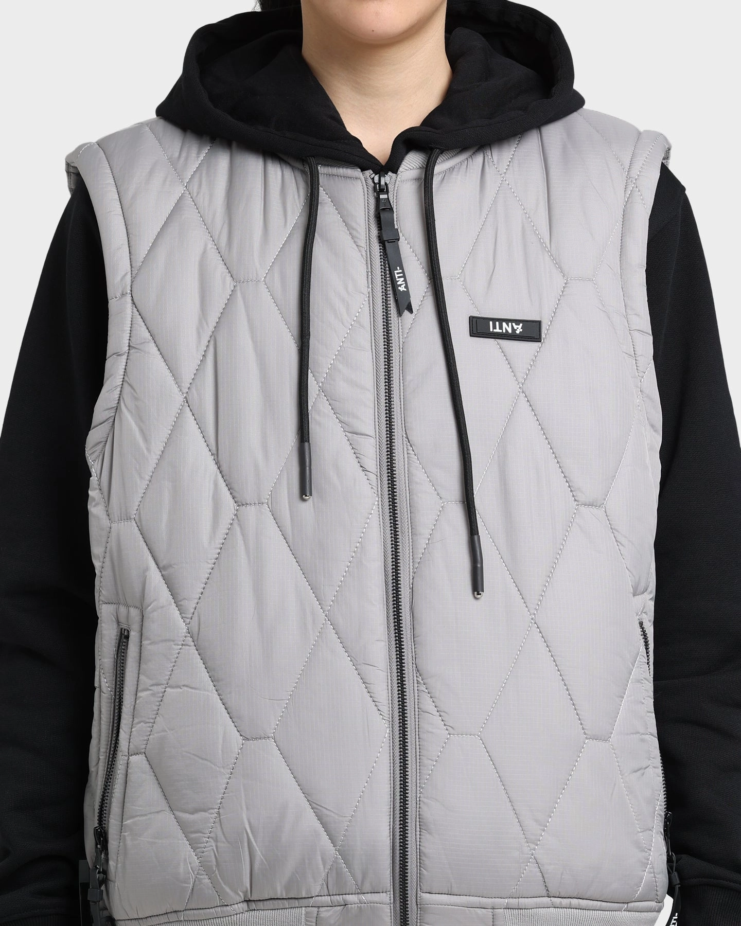 The Anti Order CHKDSK Tactical Vest Ice Grey suitable for day wear