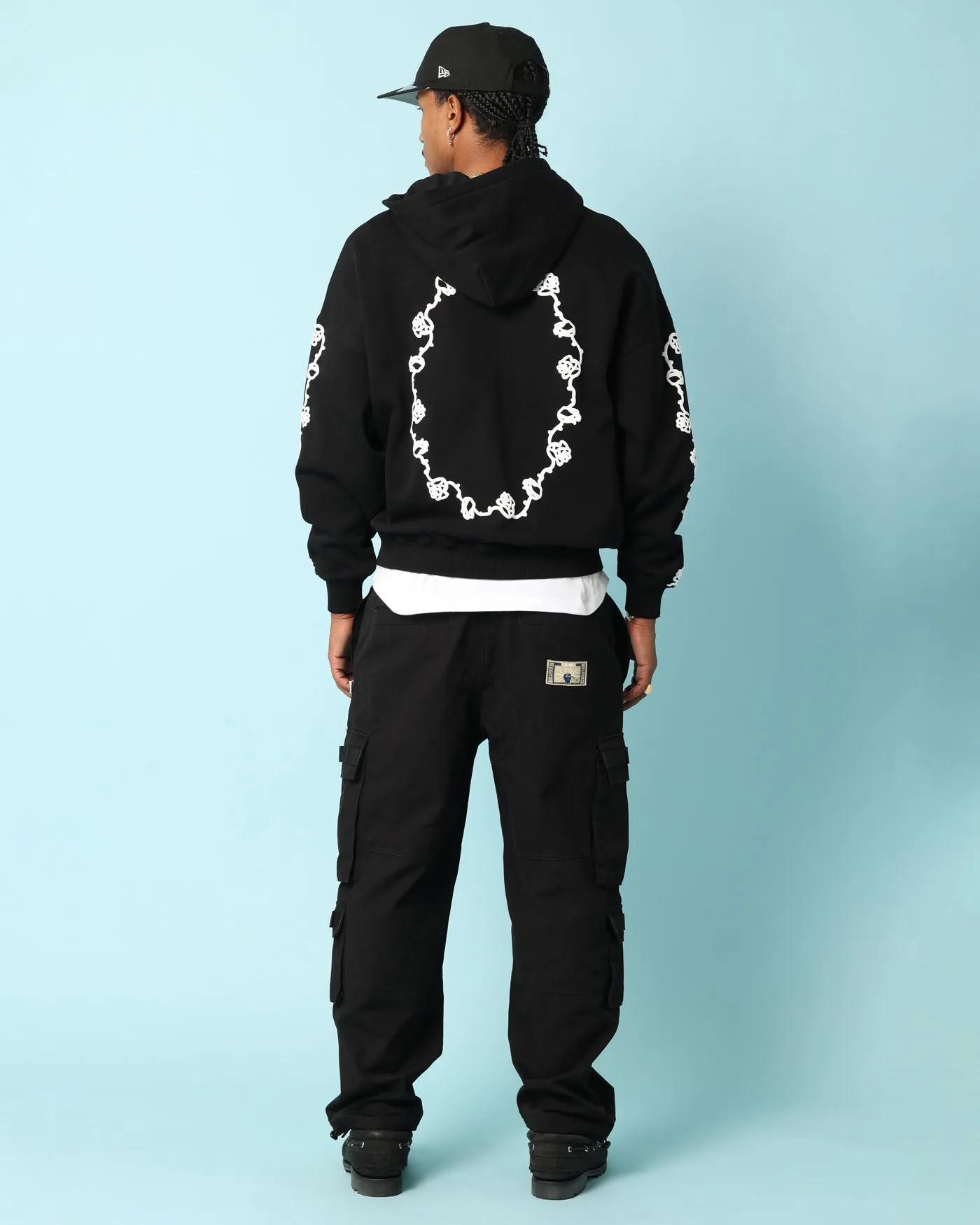 Carr?? Rosebowl Zip Up Hoodie Black Sense Urban