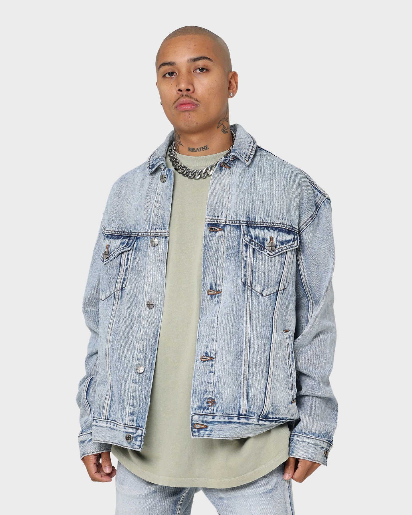 Comfortable fit KSUBI Oh G 1999 Jacket Denim