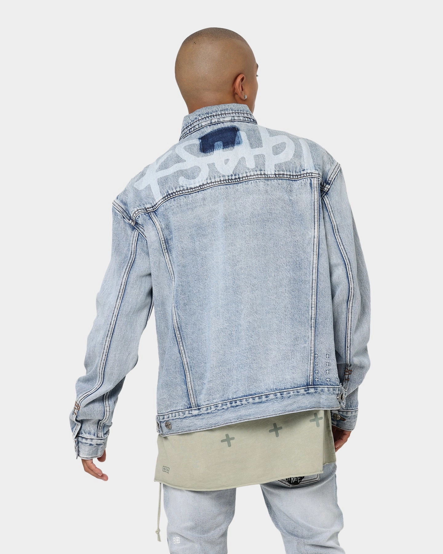 Linen Multi Pocket Style KSUBI Oh G 1999 Jacket Denim