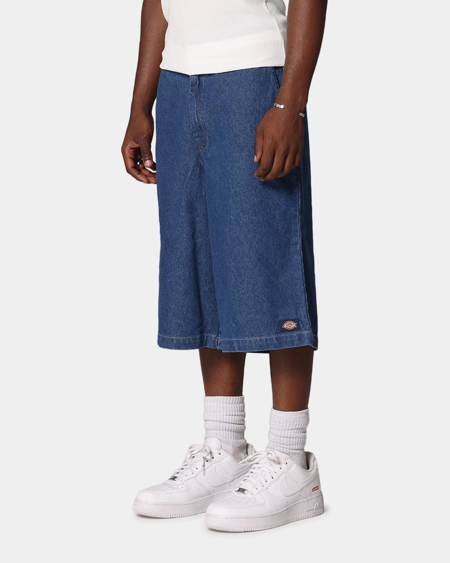 Dickies 13" Loose Fit Multi Pocket Shorts Stone Washed Indigo Abrasion Proof Fabric