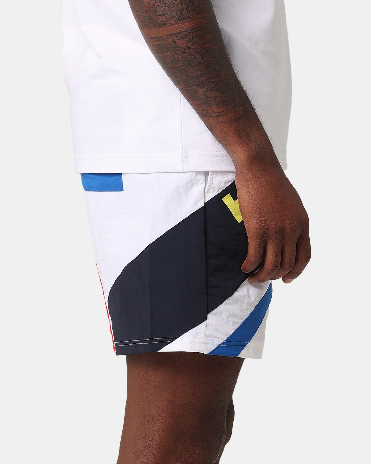 Nautica Arenac Swim Shorts White Functional Fit NoChafeFinish