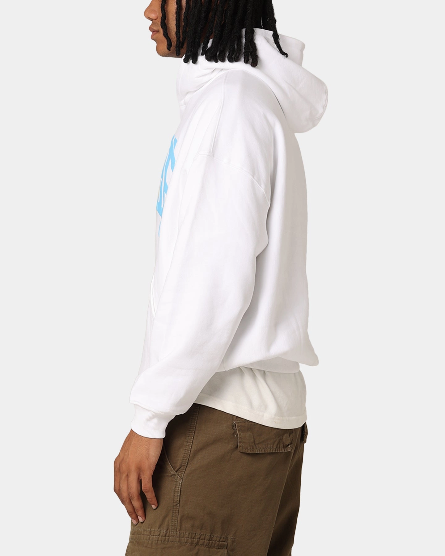 Carr?? Arch Oversized Hoodie White Lightweight insulation Legacy