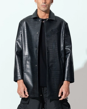 Loiter Atmosphere Trench Coat Black Evolve Perspective