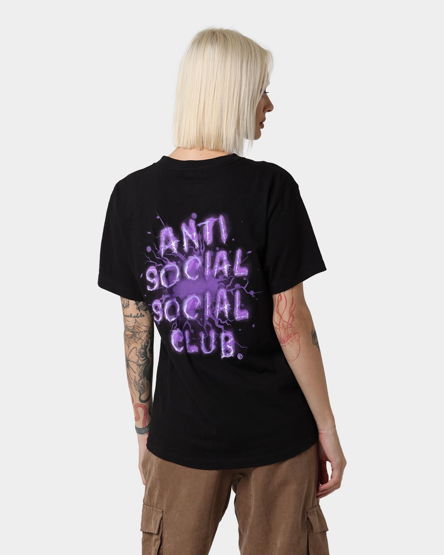 Playful Design Anti Social Social Club I See Grape T-Shirt Black