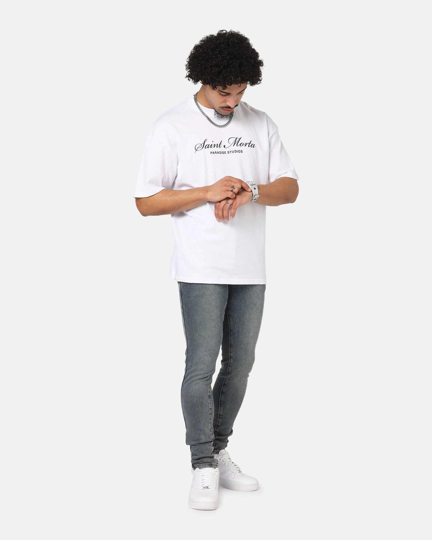 Saint Morta Dynasty Jeans Dirty Denim Tailored Fit