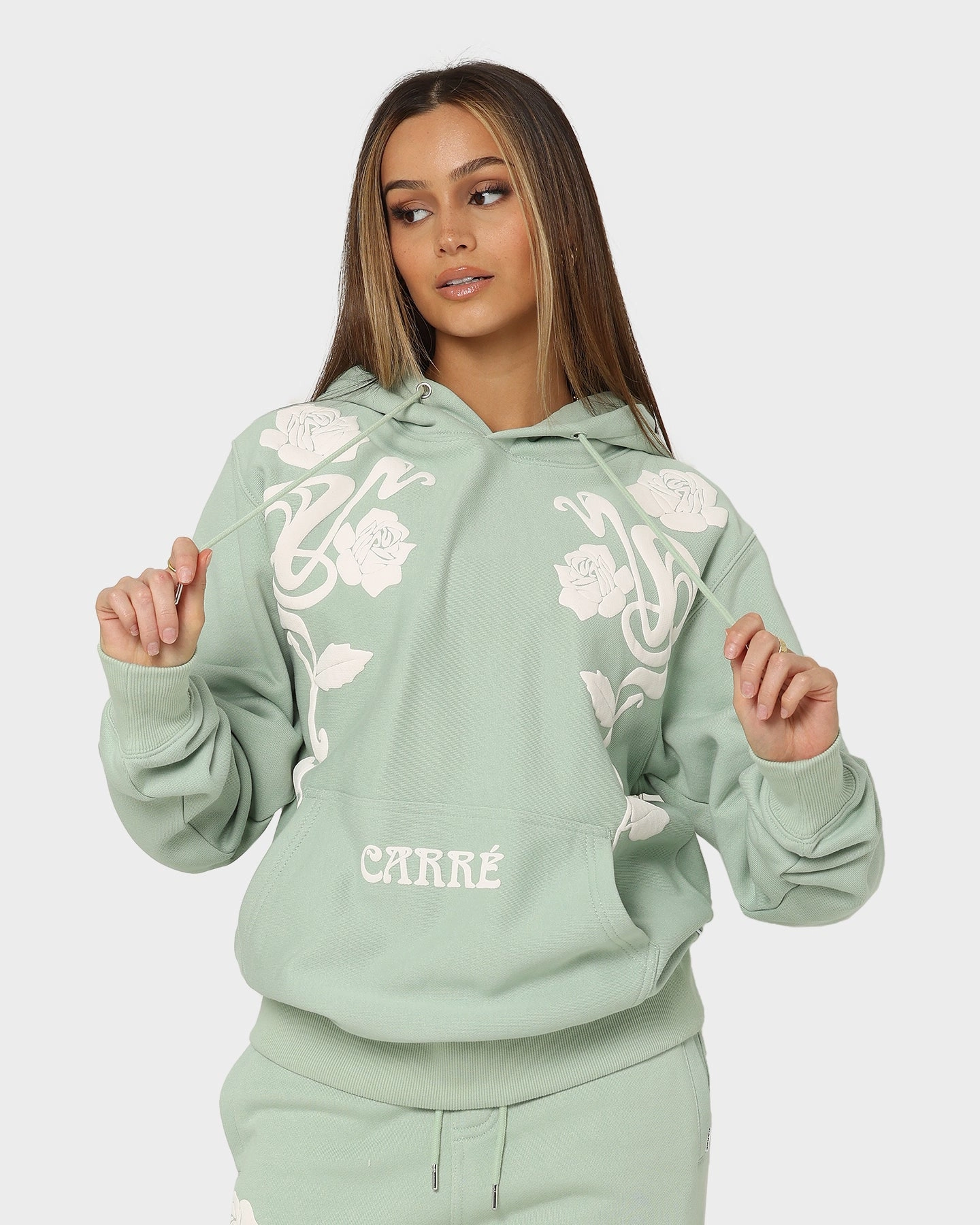 Loose Carre Tourbillion CLS Hoodie Sage