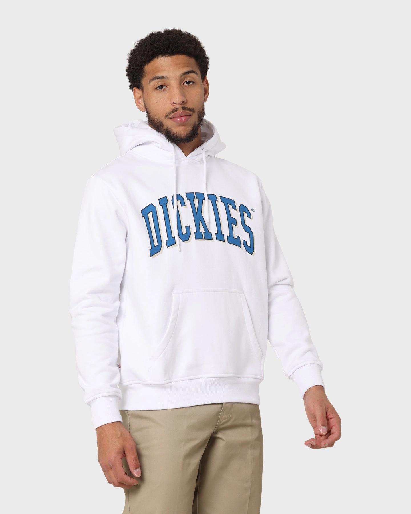 Water-Resistant Layer rehearsal Dickies Longview Hoodie White