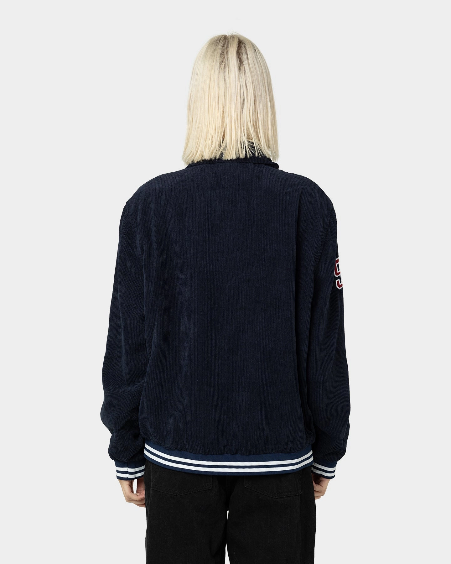 X-Large Conference Jacket Navy Short-sleeved OdorControl Treatment