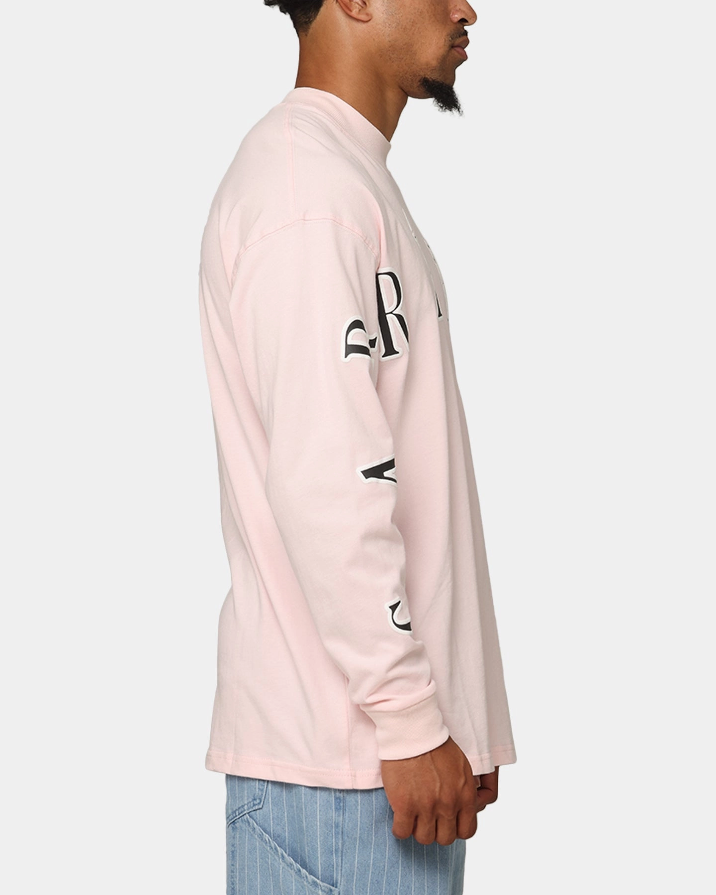 Carre Global Oversized Long Sleeve T-Shirt Pink homecoming