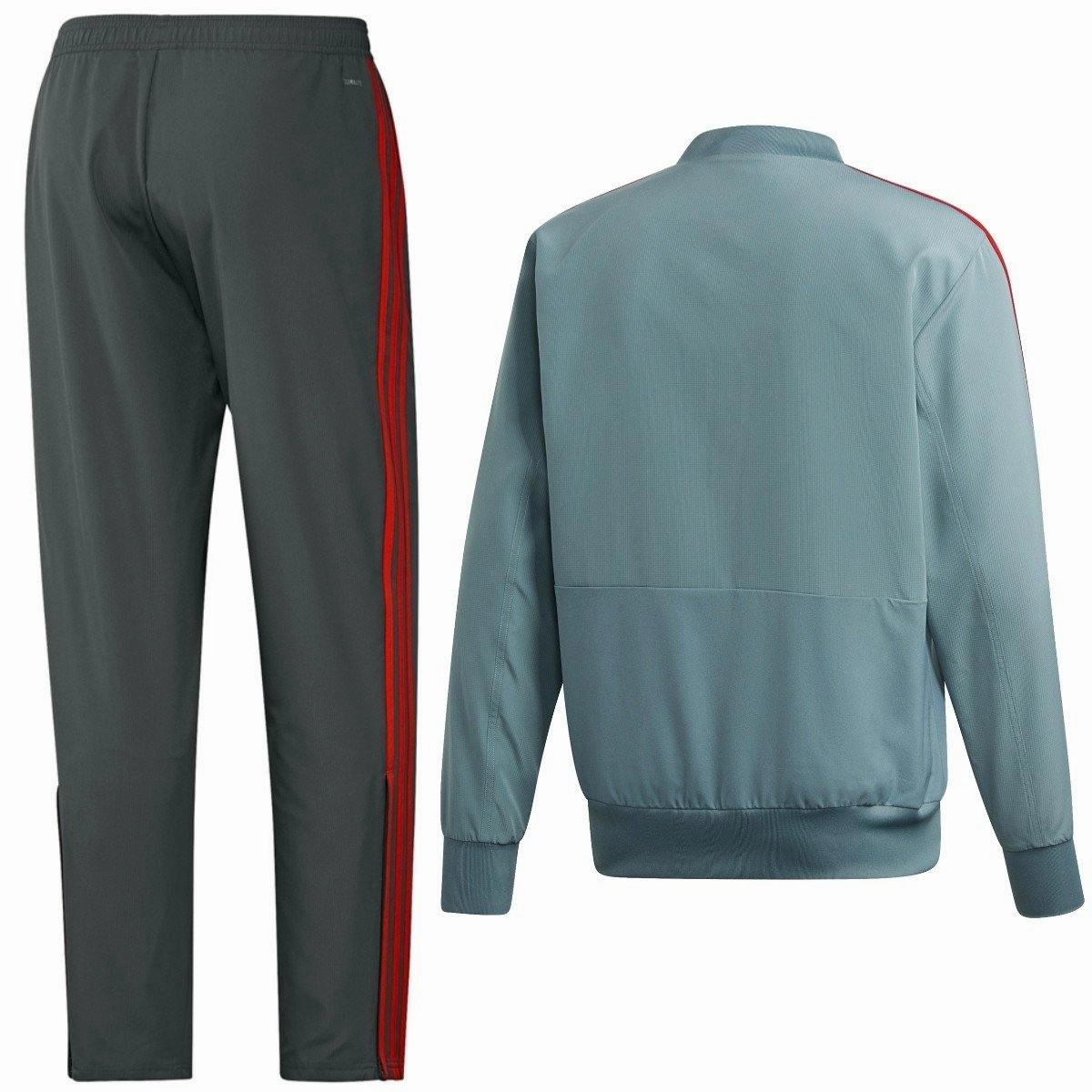 Strategic Ventilation Cuts Bayern Munich training presentation Soccer tracksuit 2019 - Adidas