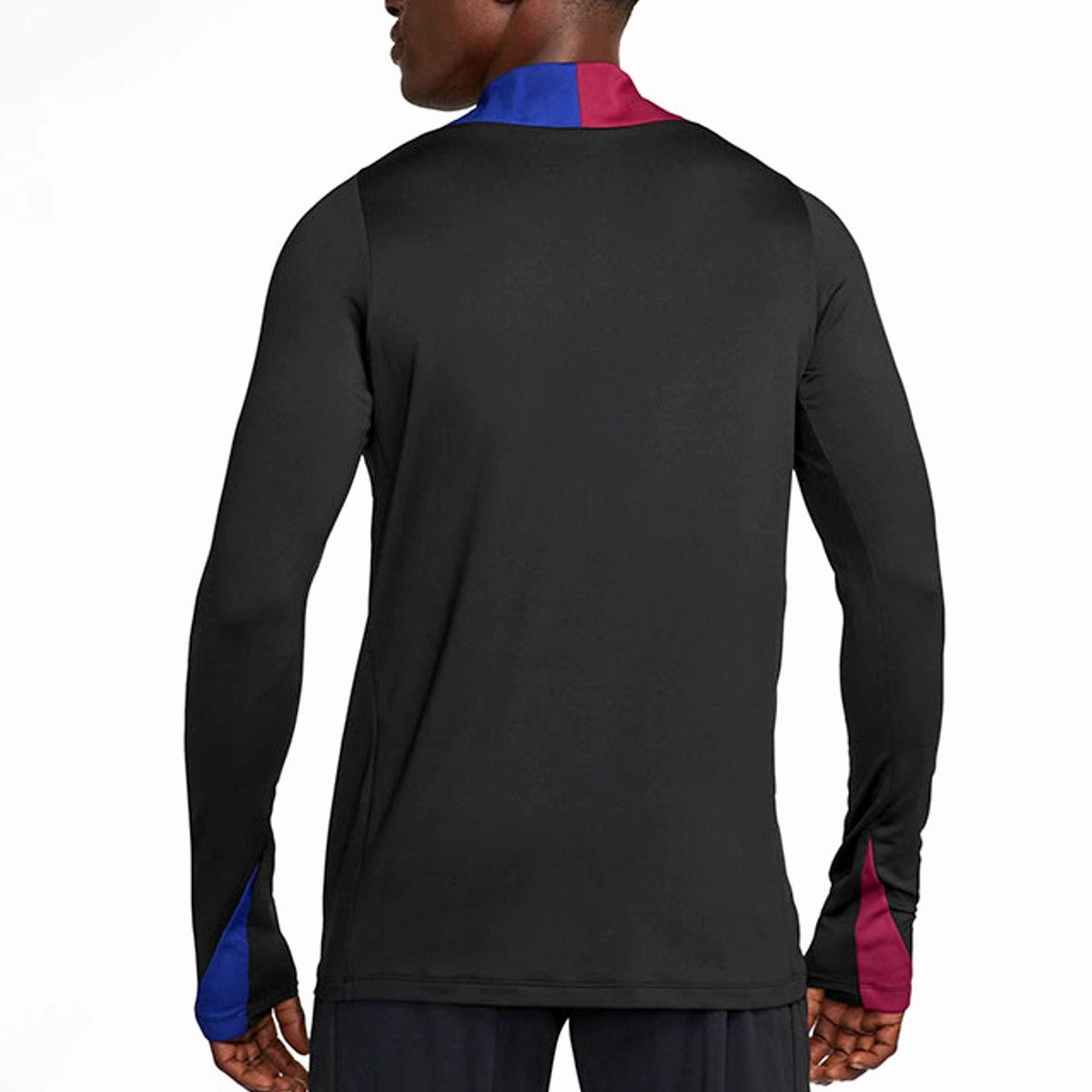 Tennis Court neoprene FC Barcelona black training technical soccer tracksuit 2024/25 - Nike