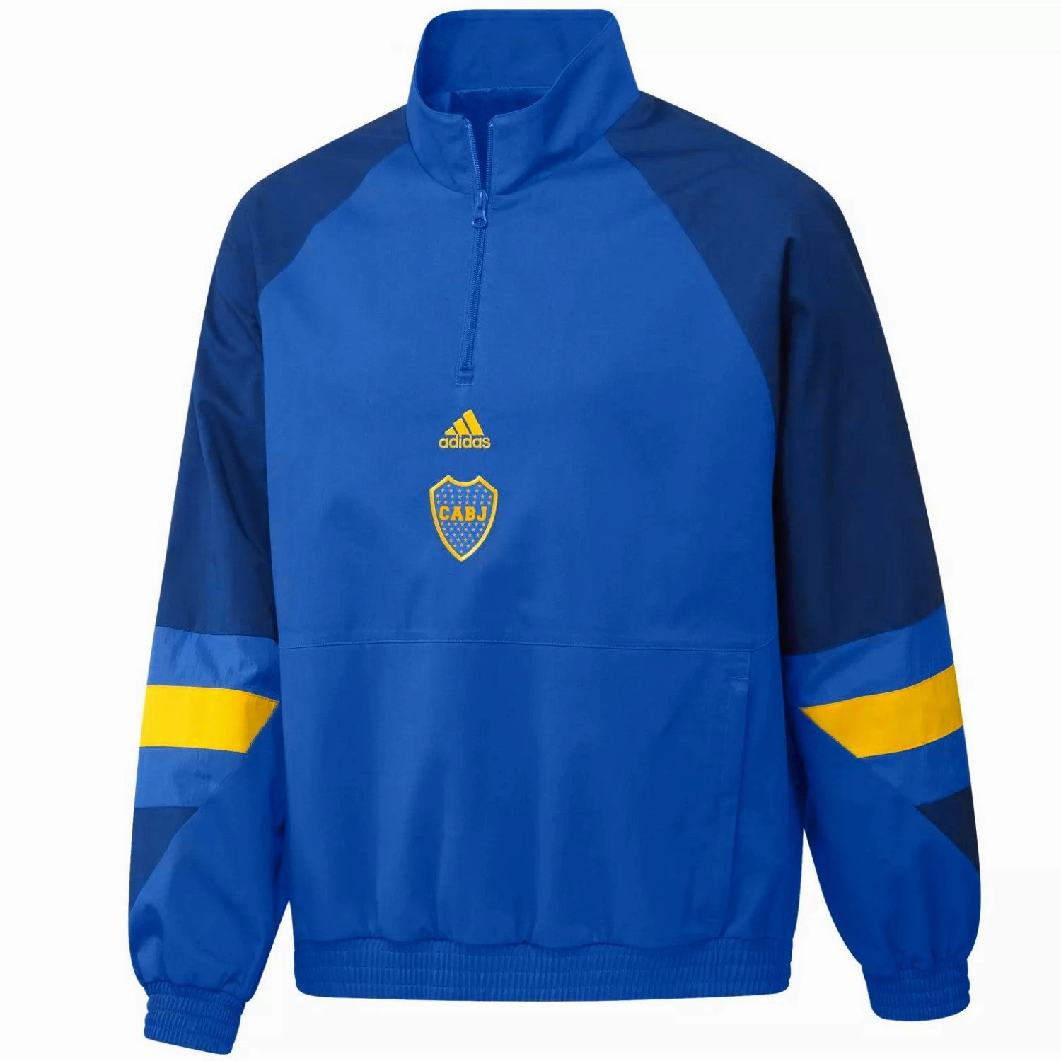 Boca Juniors Icon fans presentation Soccer jacket 2023 - Adidas Compression Support Grid nuclear power