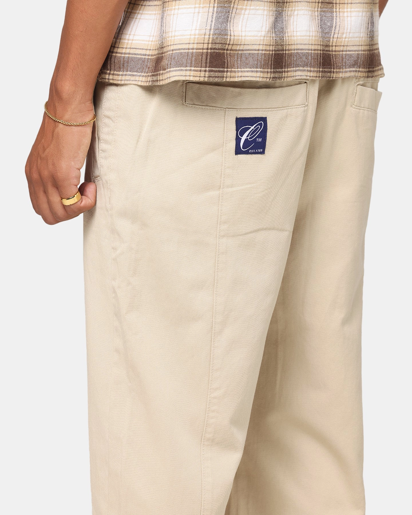 Functional Comfort Travel-Ready Carre C-Track Pant Khaki