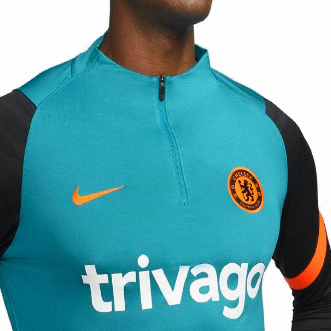 synthetic fabric Keychain Chelsea UCL training technical soccer tracksuit 2021/22 - Nike