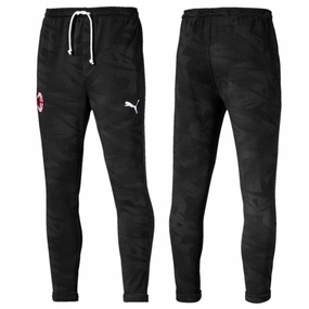 Flexible Outfit AC Milan black Casual presentation Soccer pants 2019/20 - Puma
