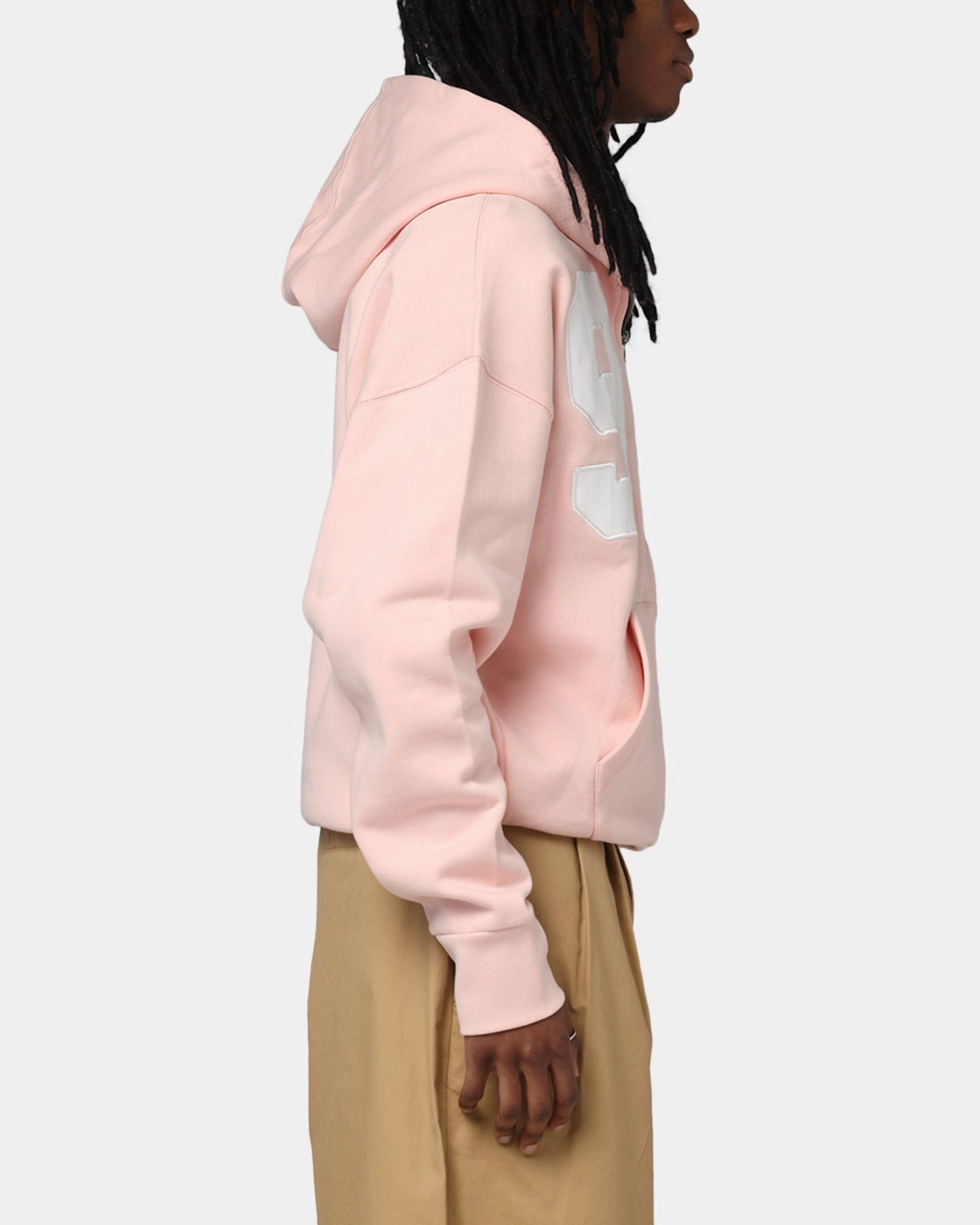 Loiter Cosmos Zip Hoodie Pink Vegan