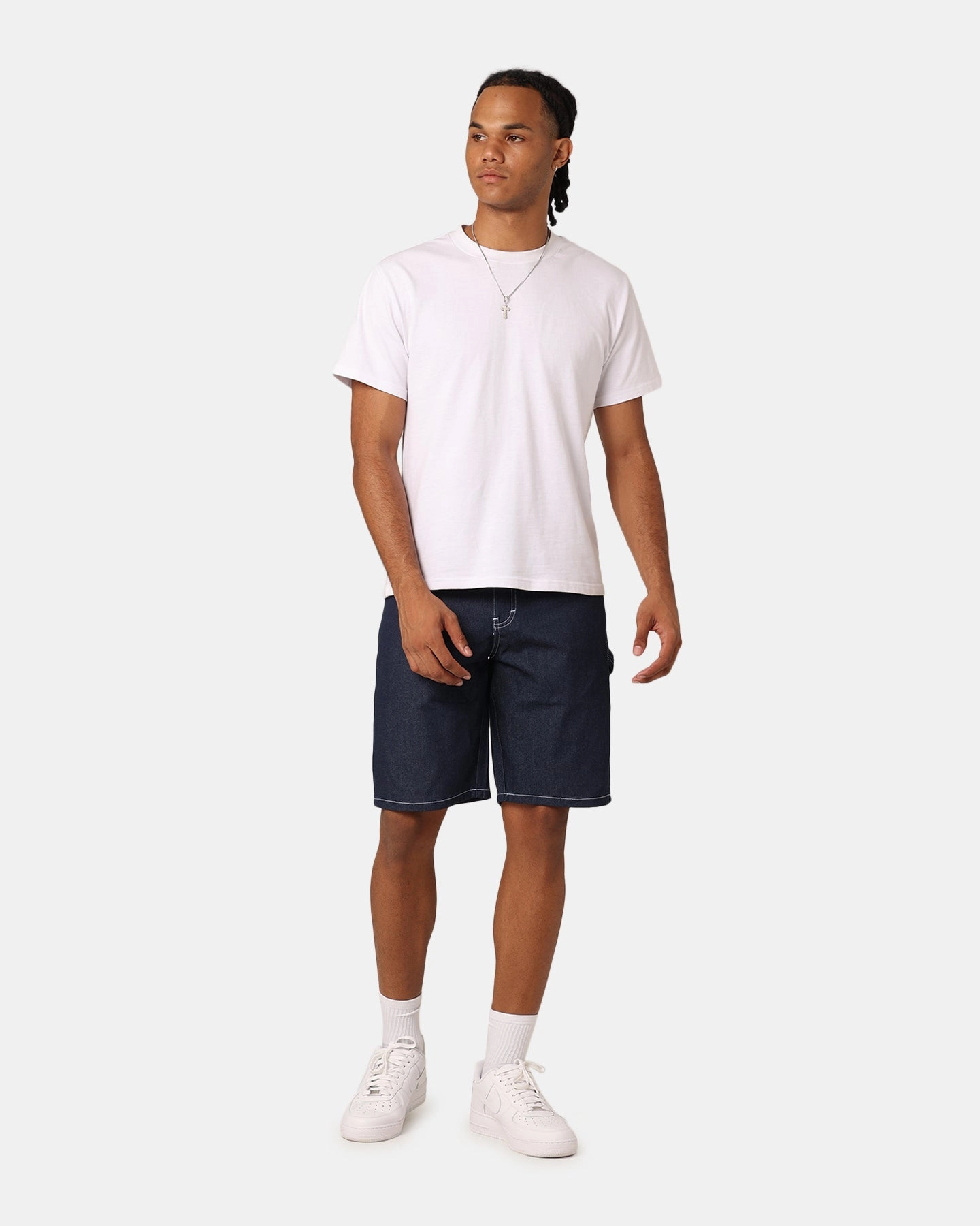 Dickies Relaxed Fit Carpenter Shorts Indigo Low-waisted Quick Access Pockets