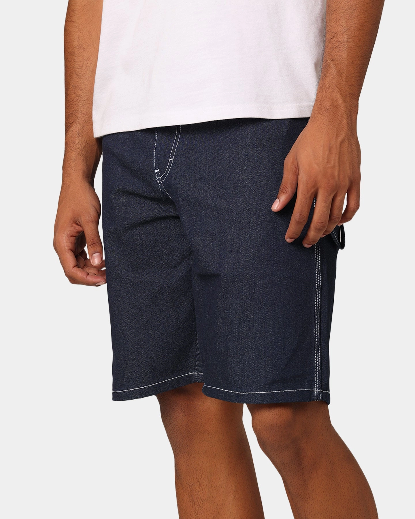 skateboarding outfit Dickies Relaxed Fit Carpenter Shorts Indigo