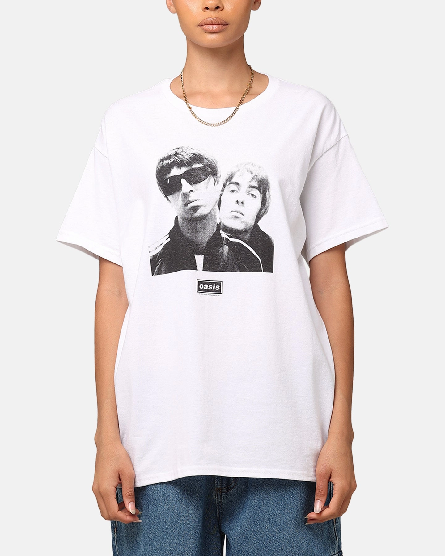 Weekend Trend Oeko Tex Certified Oasis Photo T-Shirt White